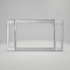 Napoleon GS328S-1 Satin Chrome Decorative Doors For Haliburton Direct Vent Gas Stove