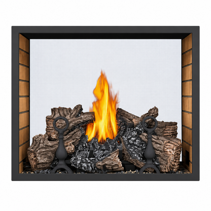Napoleon High Definition HD81 Direct Vent See Through Gas Fireplace with Electronic Ignition