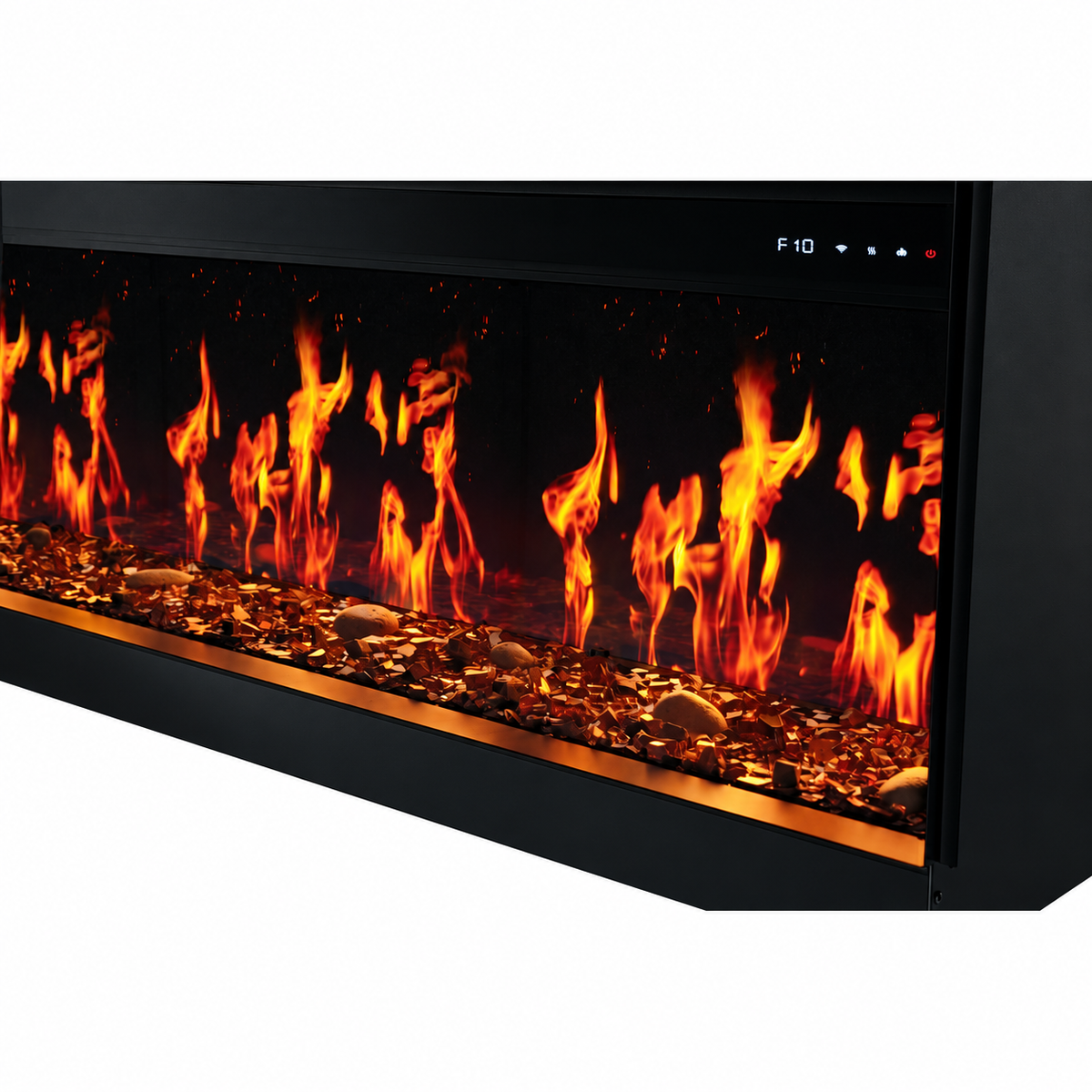 Napoleon Luminex 65" LCD Built-in Multi-Sided Linear Smart Electric Fireplace