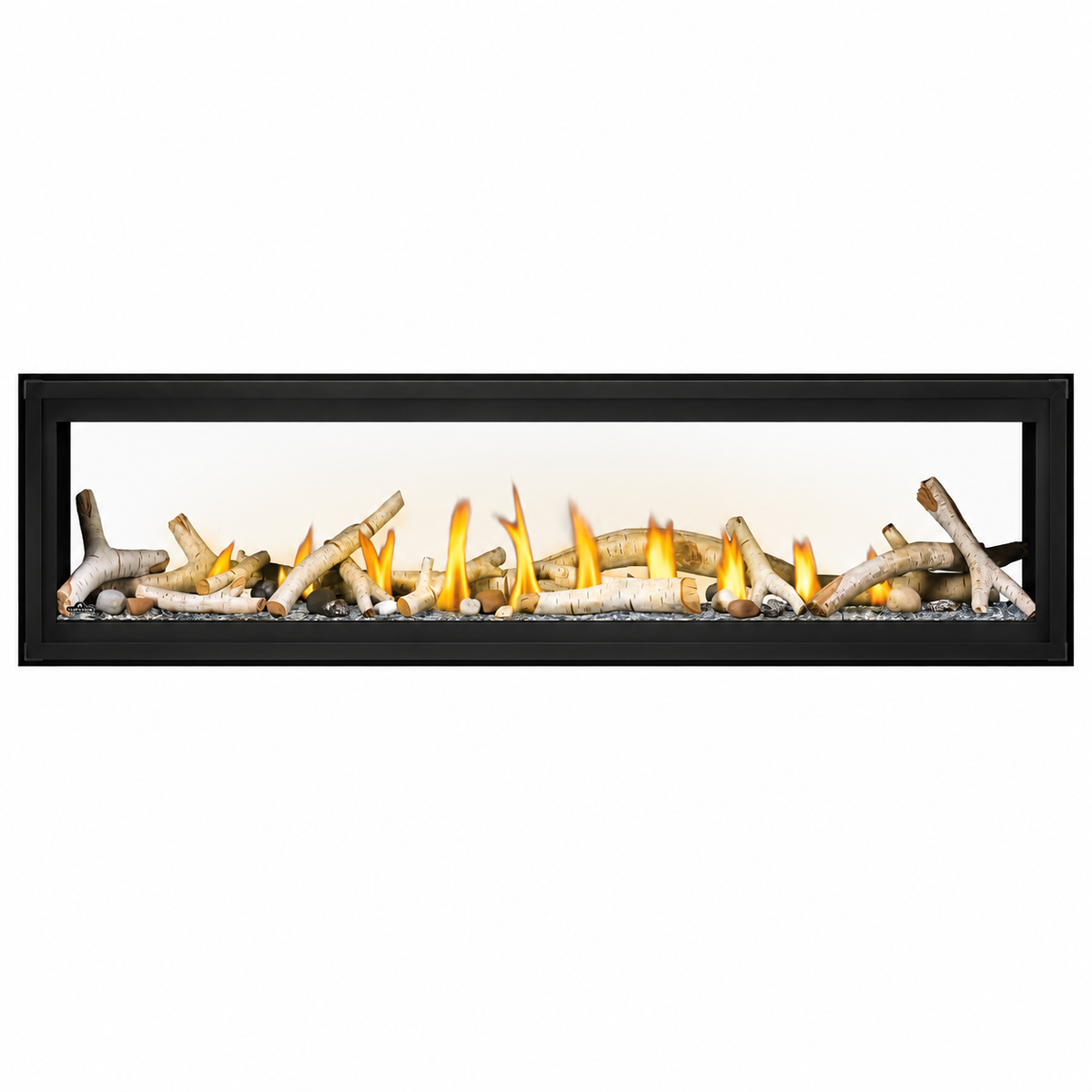 Napoleon Luxuria 74" See Through Direct Vent Linear Gas Fireplace with Electronic Ignition