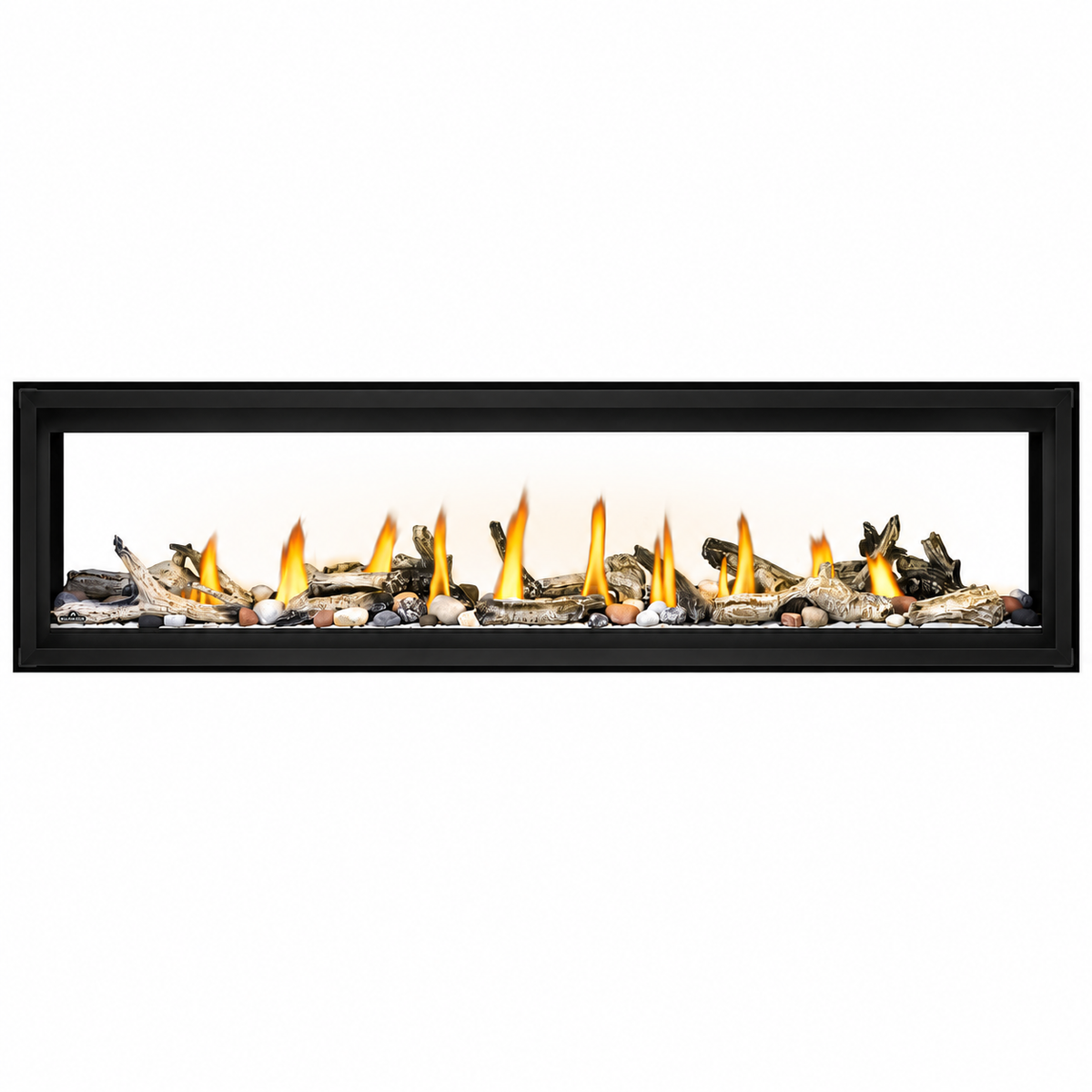 Napoleon Luxuria 74" See Through Direct Vent Linear Gas Fireplace with Electronic Ignition
