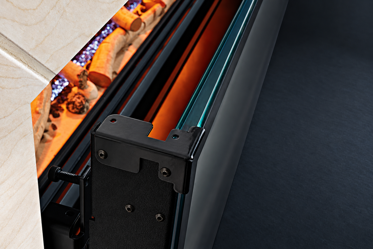 Napoleon Luxuria 74" See Through Direct Vent Linear Gas Fireplace with Electronic Ignition