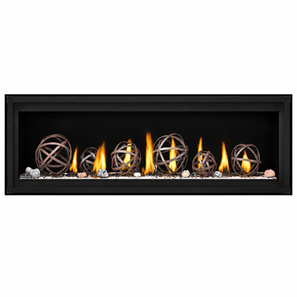 Napoleon Luxuria LVX62 Single Sided 62" Direct Vent Linear Gas Fireplace