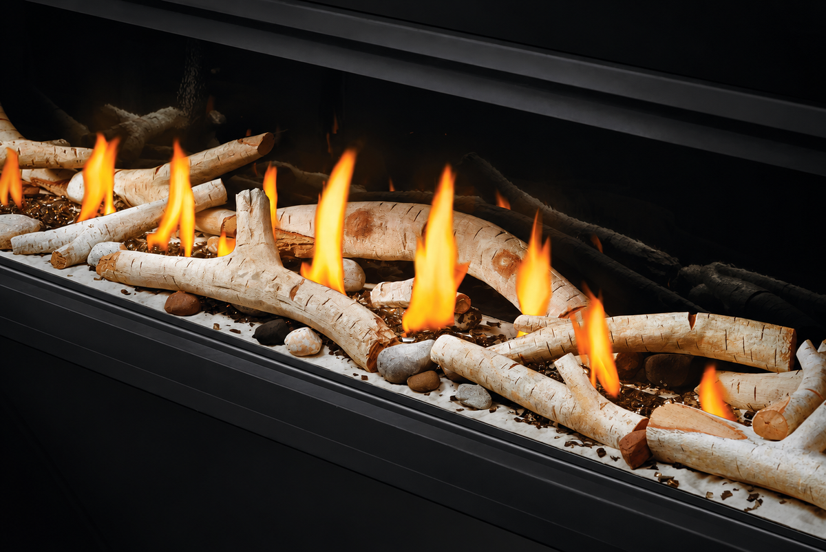 Napoleon Luxuria LVX62 Single Sided 62" Direct Vent Linear Gas Fireplace
