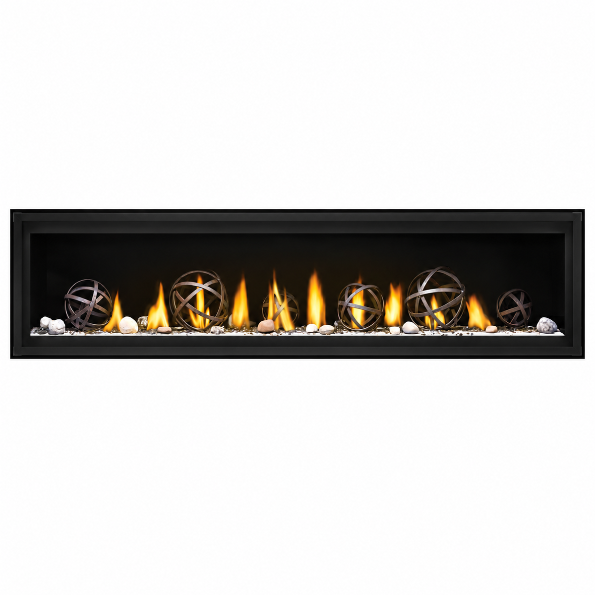 Napoleon Luxuria LVX74 Single Sided 74" Direct Vent Linear Gas Fireplace