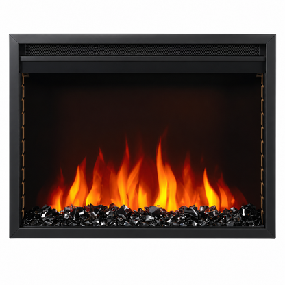 Napoleon NEFB26H Cineview 26" Built-in Electric Fireplace Insert with Logs and Remote