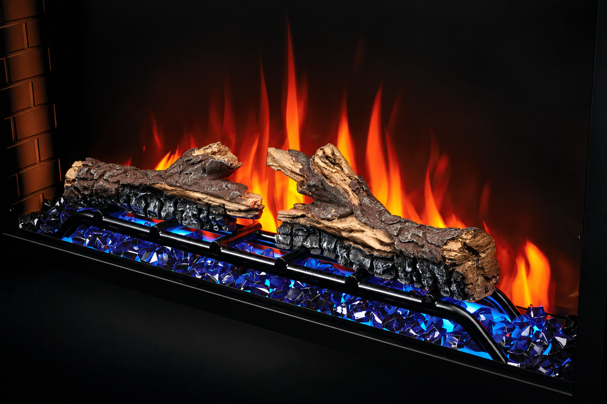 Napoleon NEFB26H Cineview 26" Built-in Electric Fireplace Insert with Logs and Remote