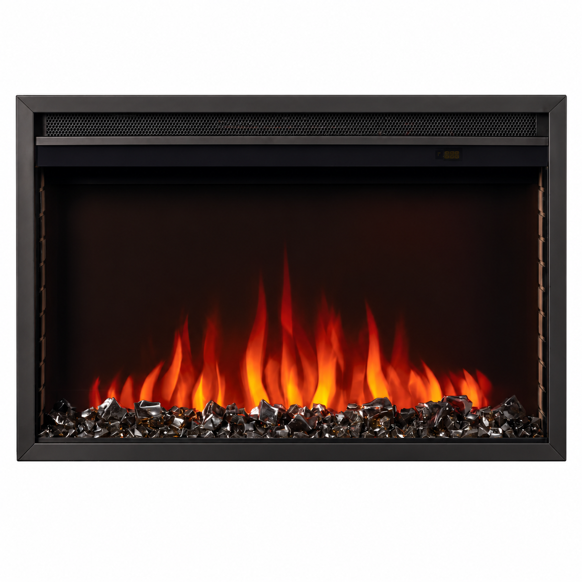 Napoleon NEFB30H Cineview 30" Built-in Electric Fireplace Insert with Logs and Remote