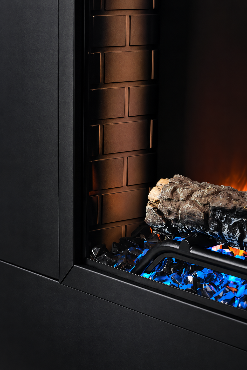 Napoleon NEFB30H Cineview 30" Built-in Electric Fireplace Insert with Logs and Remote