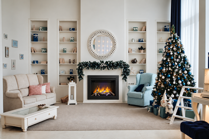 Napoleon NEFB42H-BS-1 Element 42" Built-in Electric Fireplace with Logs and Remote Control