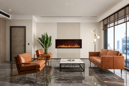 Napoleon NEFB62AB Astound 62" Built-in Linear Electric Fireplace With Wi-Fi Connectivity
