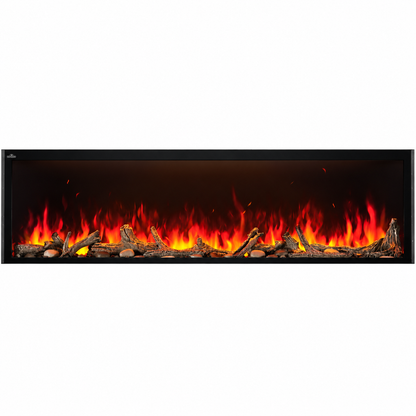 Napoleon NEFB74AB Astound 74" Built-in Linear Electric Fireplace With Wi-Fi Connectivity