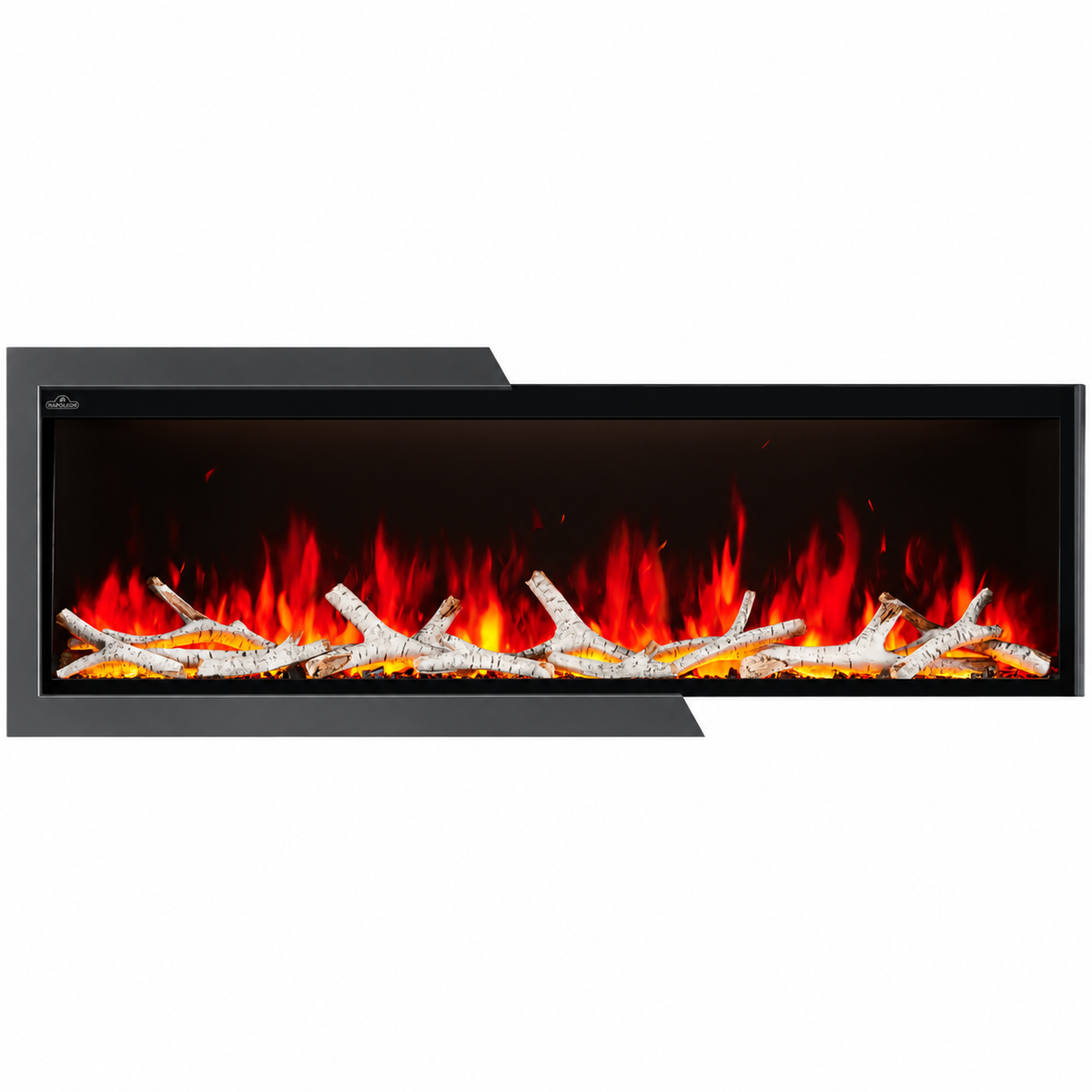 Napoleon NEFB74AB Astound 74" Built-in Linear Electric Fireplace With Wi-Fi Connectivity