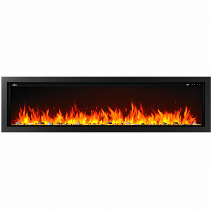 Napoleon NEFB96AB Astound 96" Built-in Linear Electric Fireplace With Wi-Fi Connectivity