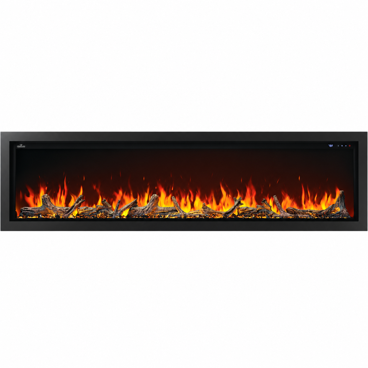 Napoleon NEFB96AB Astound 96" Built-in Linear Electric Fireplace With Wi-Fi Connectivity