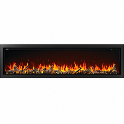 Napoleon NEFB96AB Astound 96" Built-in Linear Electric Fireplace With Wi-Fi Connectivity