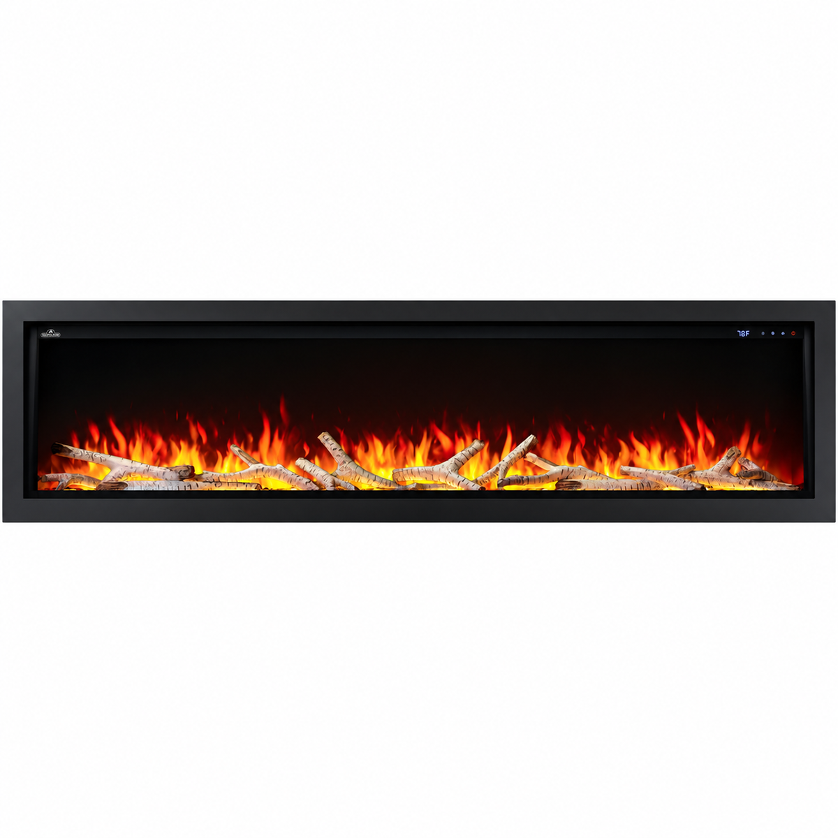 Napoleon NEFB96AB Astound 96" Built-in Linear Electric Fireplace With Wi-Fi Connectivity