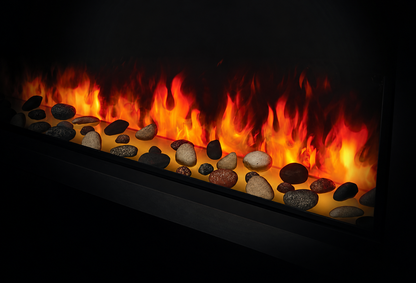 Napoleon NEFB96AB Astound 96" Built-in Linear Electric Fireplace With Wi-Fi Connectivity