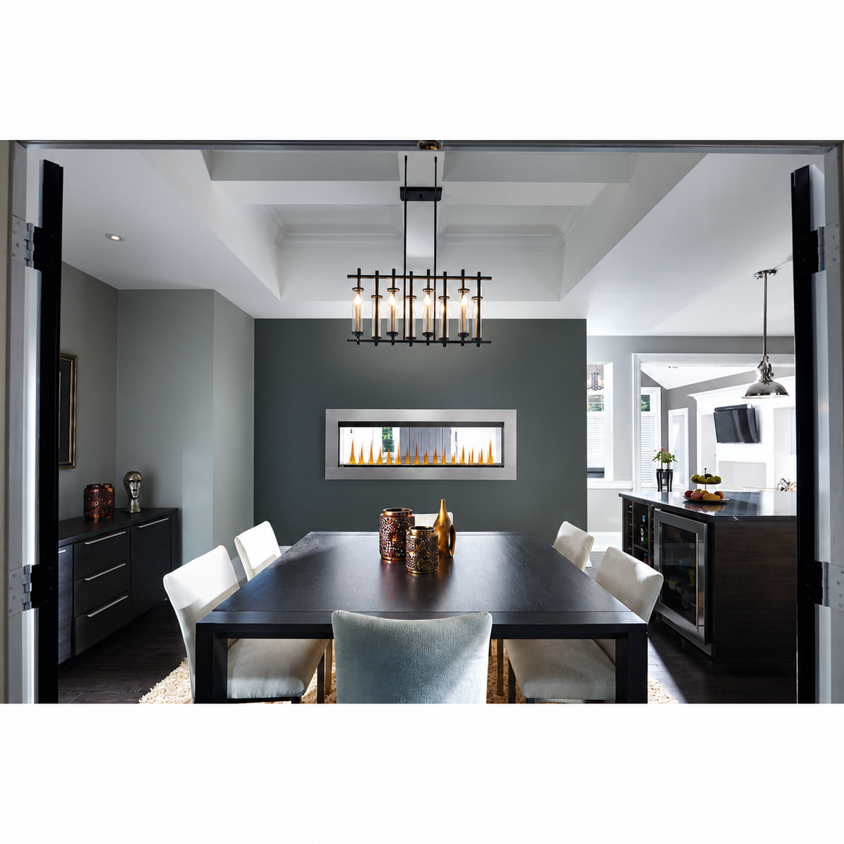 Napoleon NEFBD50HE CLEARion Elite 50" See-Through Built-in Electric Fireplace