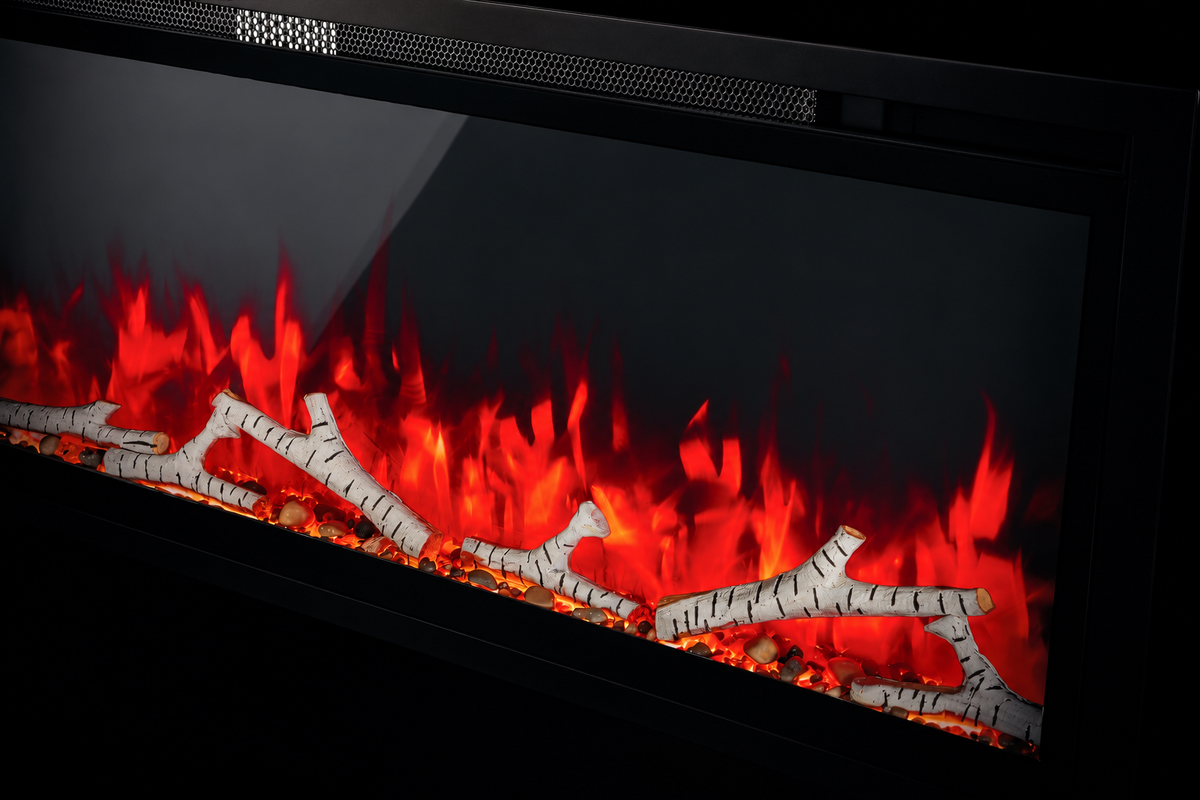 Napoleon NEFL50CFH-1 Entice 50" Wall-Hanging Linear Electric Fireplace