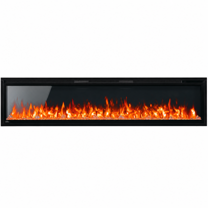 Napoleon NEFL72CFH-1 Entice 72" Wall-Hanging Linear Electric Fireplace