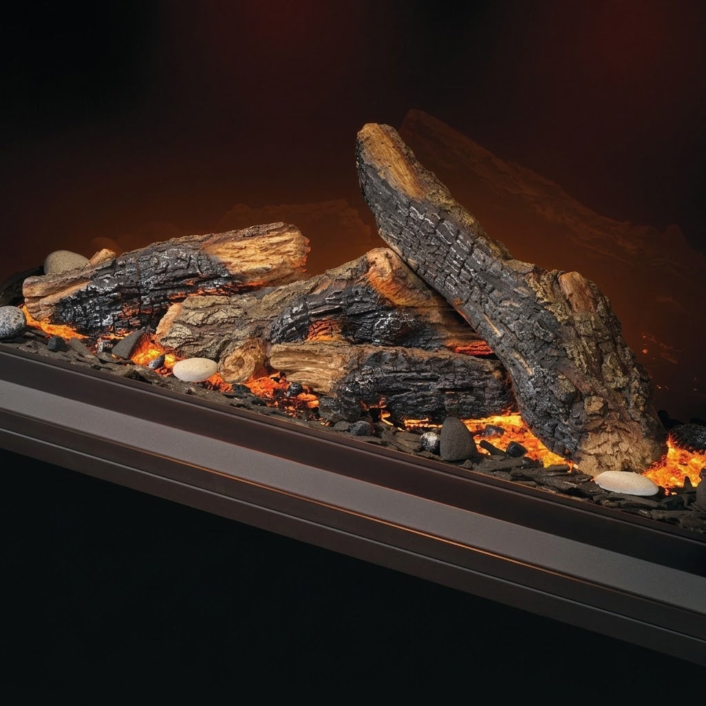 Napoleon OLKTLV62L Luminous Oak Log Kit for 62" Direct Vent Tall Linear Vector Fireplace