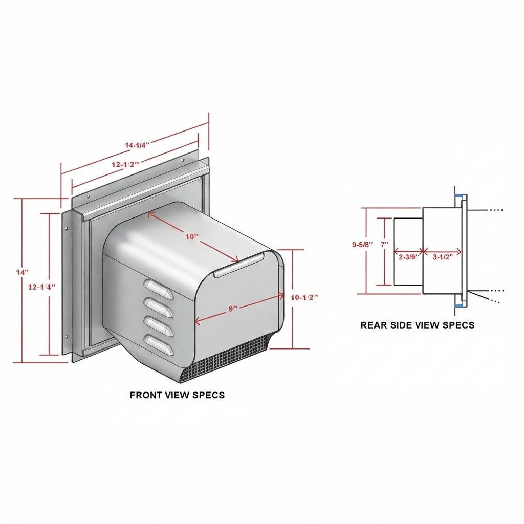 Napoleon Power Vent GPV Kit Accessory for Direct Vent Gas Fireplaces