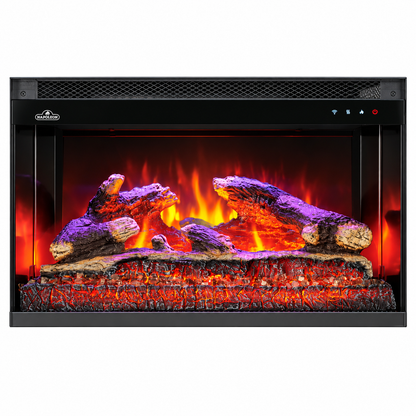 Napoleon Rosedale 2 Built-in 26" Electric Fireplace with Logs and Remote