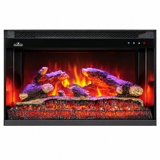 Napoleon Rosedale 2 Built-in 26" Electric Fireplace with Logs and Remote