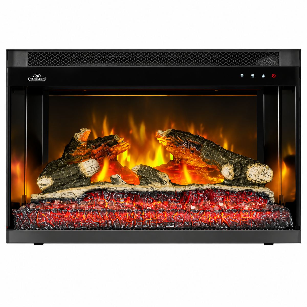 Napoleon Rosedale 2 Built-in 26" Electric Fireplace with Logs and Remote