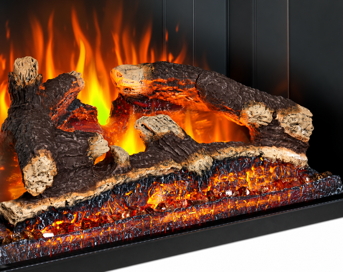 Napoleon Rosedale 2 Built-in 26" Electric Fireplace with Logs and Remote