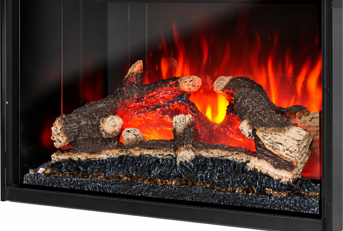 Napoleon Rosedale 2 Built-in 26" Electric Fireplace with Logs and Remote
