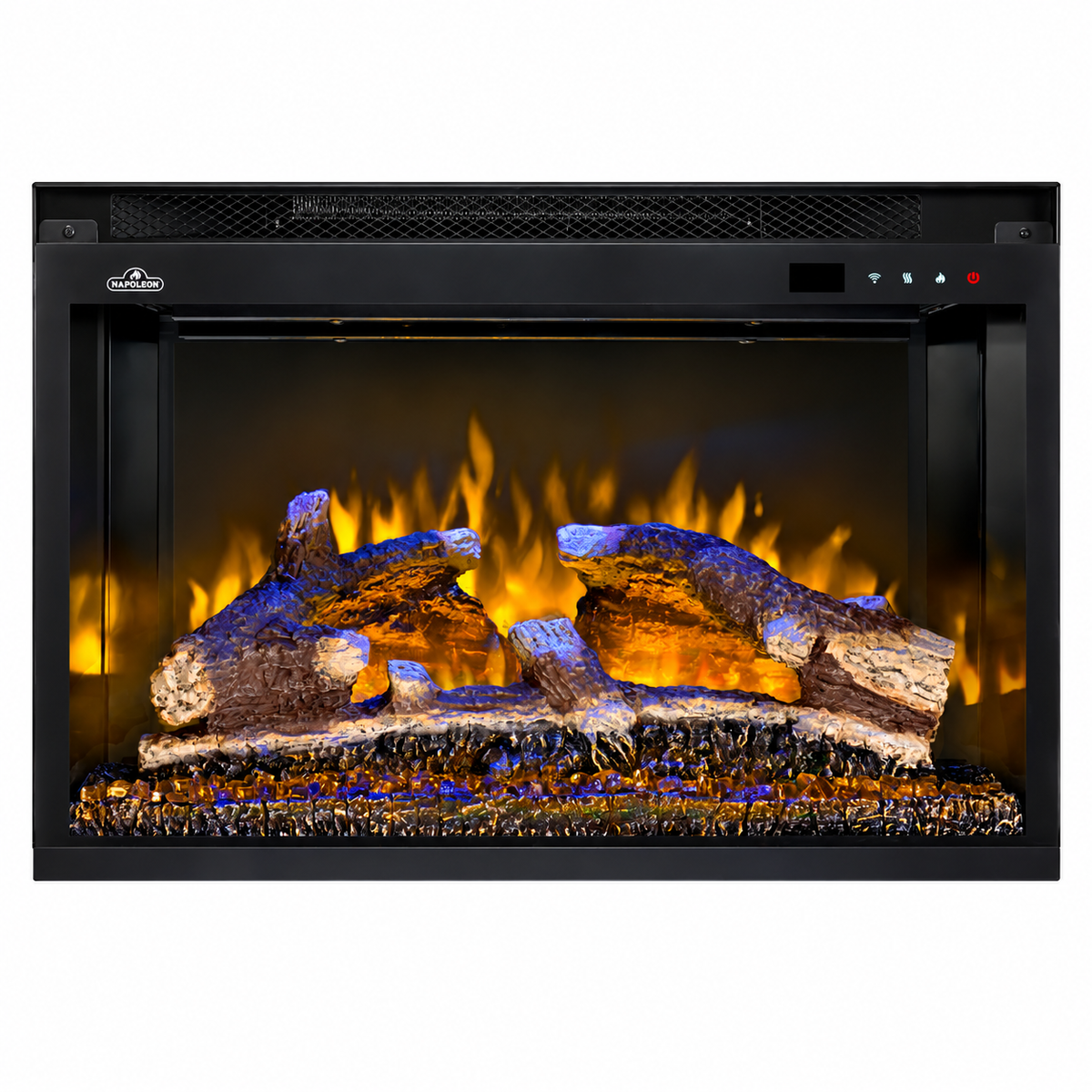 Napoleon Rosedale 3 Built-in 29" Electric Fireplace with Logs and Remote