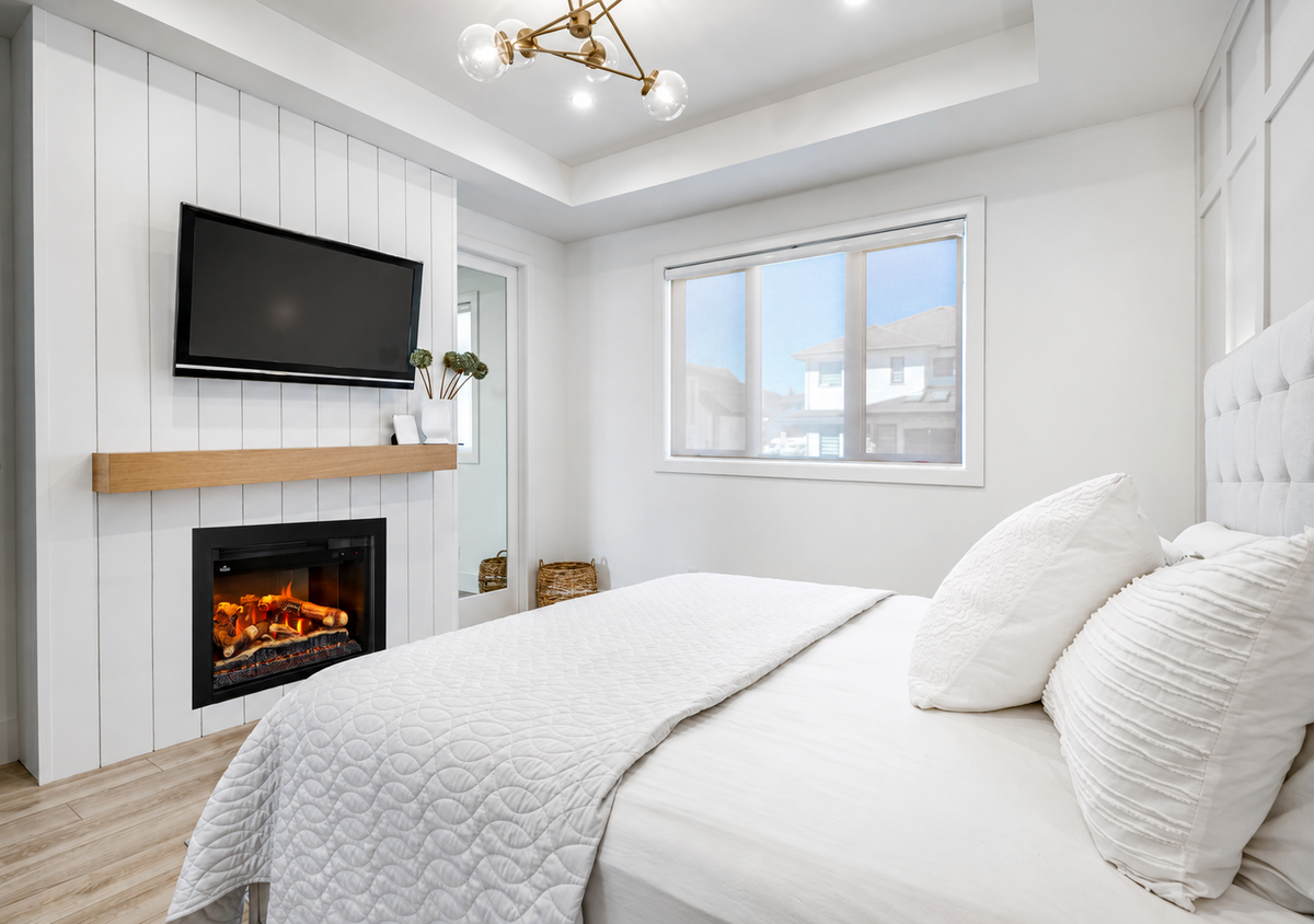 Napoleon Rosedale 3 Built-in 29" Electric Fireplace with Logs and Remote