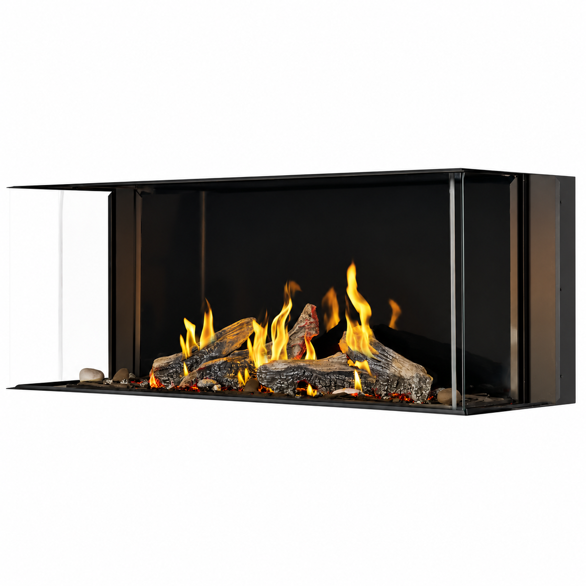 Napoleon Tall Bay Luxuria 50" Multi Sided Direct Vent Linear Gas Fireplace with Electronic Ignition