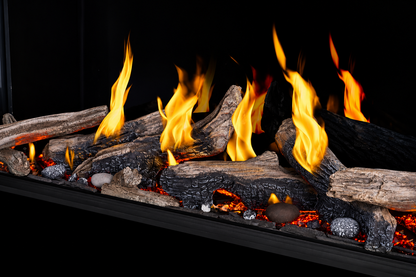 Napoleon Tall Bay Luxuria 62" Multi Sided Direct Vent Linear Gas Fireplace with Electronic Ignition