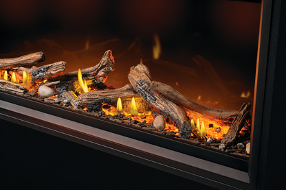 Napoleon Tall Linear Vector 50" Single Sided Direct Vent Gas Fireplace With Luminous Logs