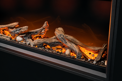 Napoleon Tall Linear Vector 62" Single Sided Direct Vent Gas Fireplace With Luminous Logs