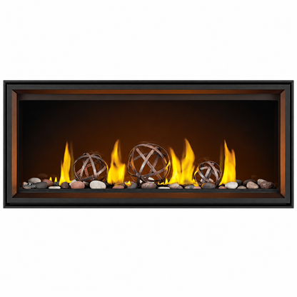 Napoleon Tall Linear Vector TLV50 Single Sided 50" Direct Vent Linear Gas Fireplace