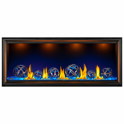 Napoleon Tall Linear Vector TLV62 Single Sided 62" Direct Vent Gas Fireplace