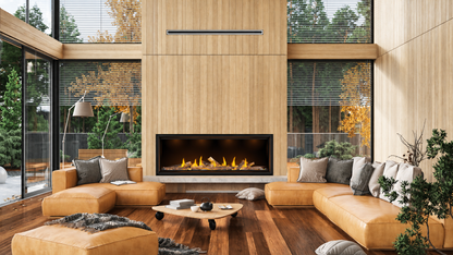 Napoleon Tall Linear Vector TLV74 Single Sided 74" Direct Vent Gas Fireplace