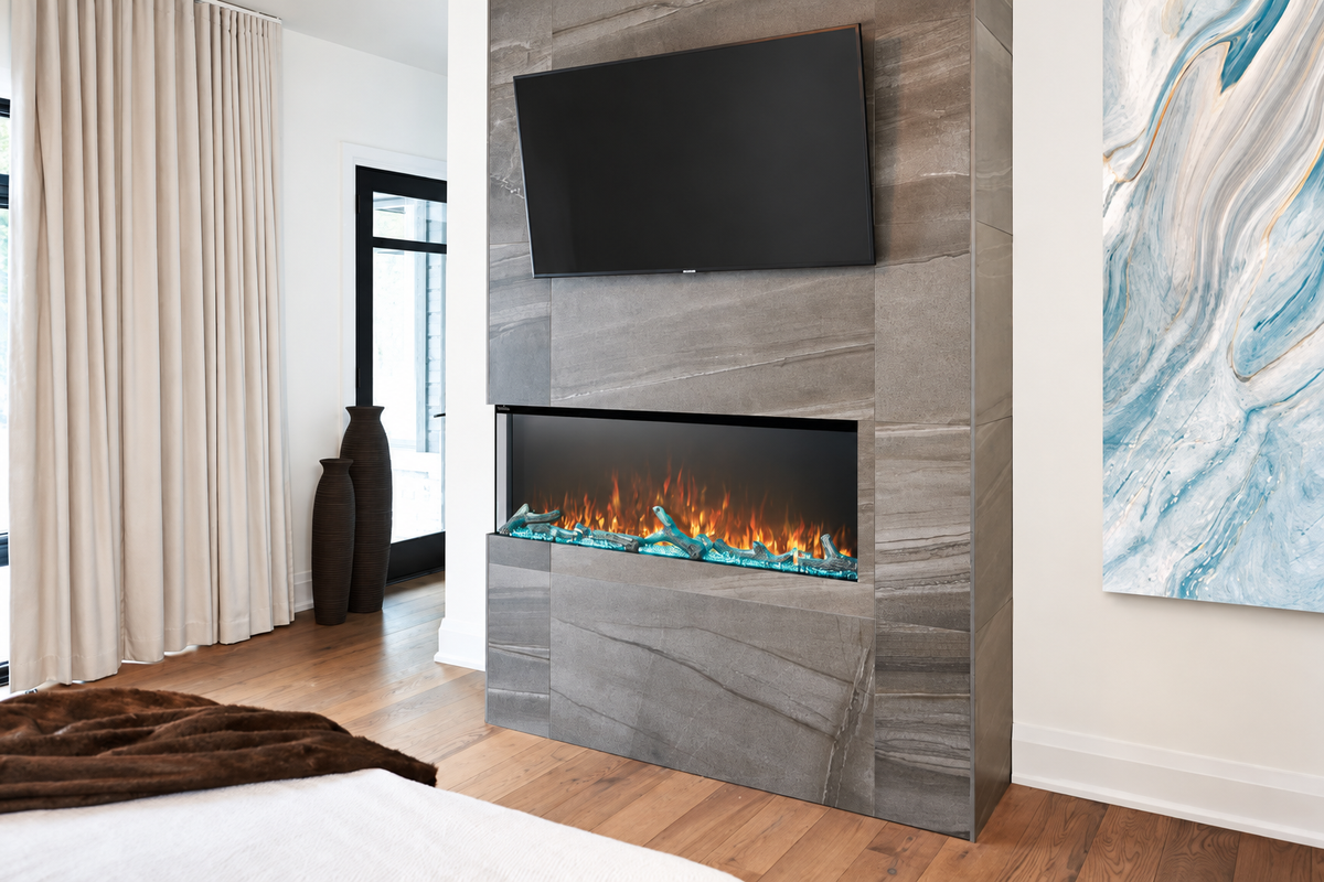 Napoleon Trivista Primis 50" Multi-Sided Built-in Linear Electric Fireplace