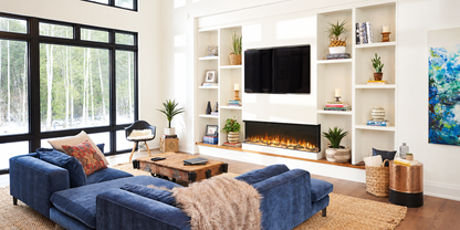 Napoleon Trivista Primis 60" Multi-Sided Built-in Linear Electric Fireplace