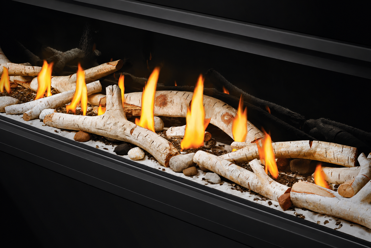 Napoleon Vector 38" See Through Direct Vent Linear Gas Fireplace with Electronic Ignition
