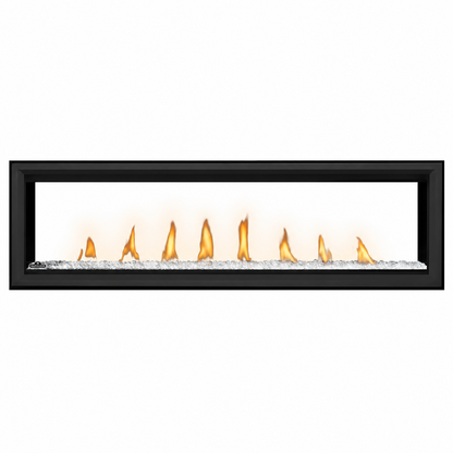 Napoleon Vector 62" See Through Direct Vent Linear Gas Fireplace with Electronic Ignition