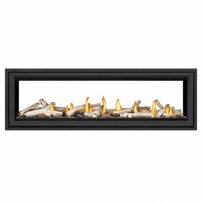 Napoleon Vector 62" See Through Direct Vent Linear Gas Fireplace with Electronic Ignition