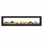 Napoleon Vector 74" See Through Direct Vent Linear Gas Fireplace with Electronic Ignition