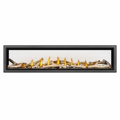 Napoleon Vector 74" See Through Direct Vent Linear Gas Fireplace with Electronic Ignition