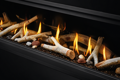 Napoleon Vector 74" See Through Direct Vent Linear Gas Fireplace with Electronic Ignition