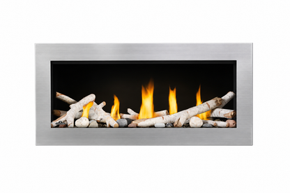 Napoleon Vector LV38 Single Sided 38" Direct Vent Linear Gas Fireplace with Electronic Ignition